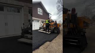 Acreage Driveway Transformation in Alberta | Asphalt Millings Driveway Installation by Hansen Paving