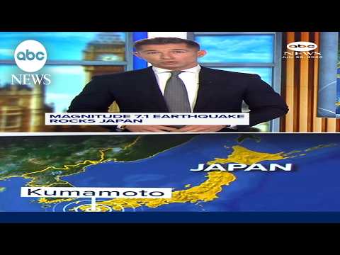 Magnitude 7.1 earthquake rocks Japan