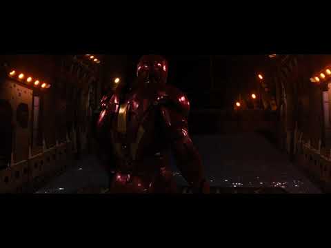 [60FPS] Iron man 2 - launch from the plane  - AC DC music - Shoot to Thrill