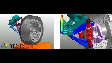 Suspension Simulation using MBD software