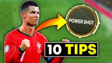 10 TIPS To POWER SHOT Like A PRO in EA FC Mobile 24