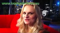 Iva Pazderková před Show Jana Krause