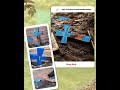 Olive Wood Cross Christian Wall Turquoise Blue Religious Handcrafted Decoration Rustic Wooden Lar...