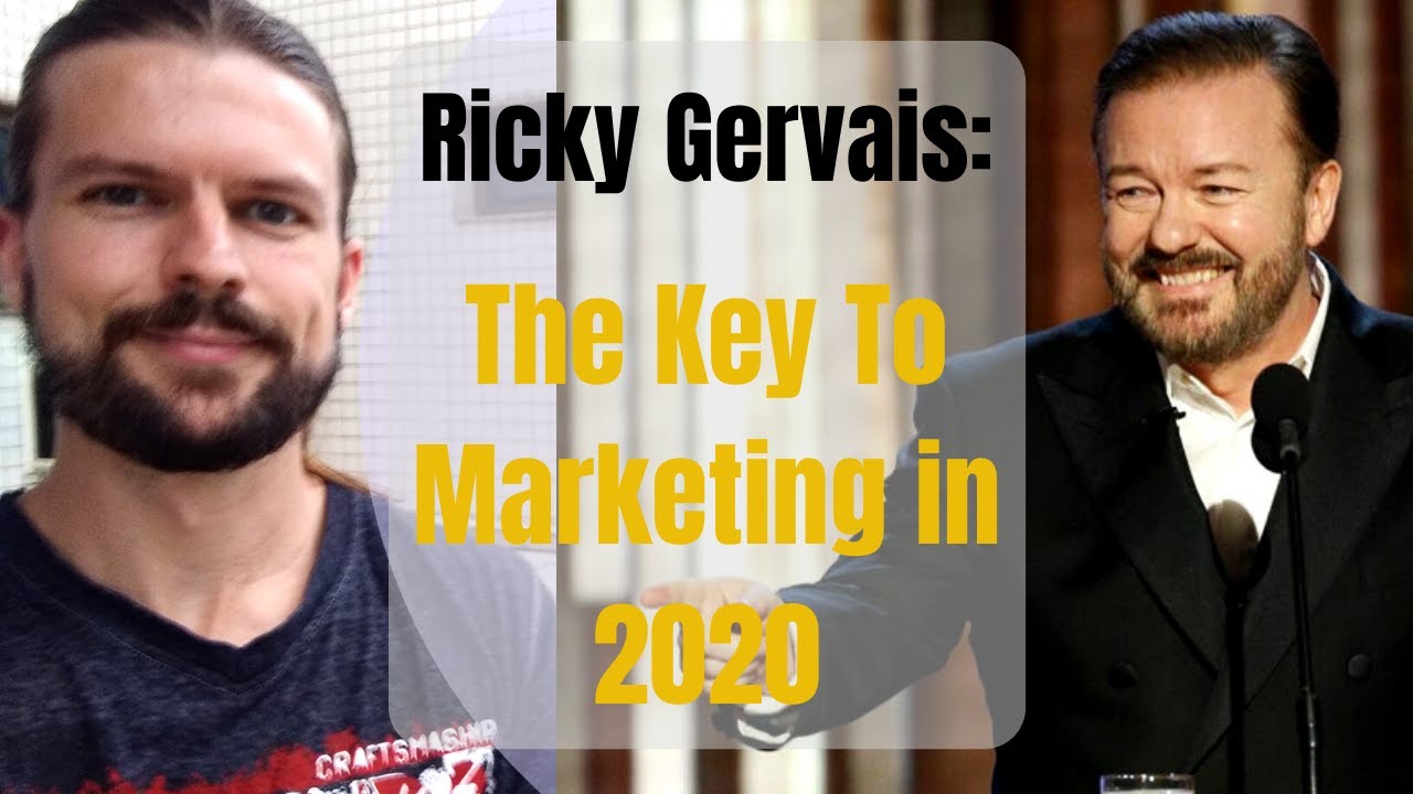 Ricky Gervais' Golden Globes Speech Is The Key To Marketing in 2020