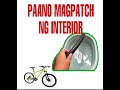 Paano Magpatch ng Interior ng bike