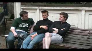 Wild Beasts - Interview with Hayden and Benny @  Bandstand Busking