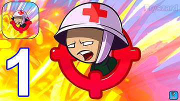 Battle Pusher - Gameplay Walkthrough Part 1 Tutorial Army Commander (iOS,Android)