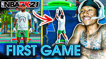 My FIRST Park Game On NBA 2K21 And I Didn't MISS With This Jumpshot! Best Build NBA 2K21! DEMIGOD!