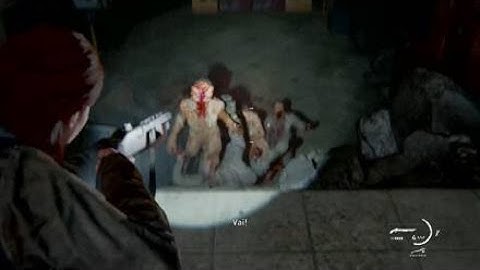 The Last of Us 2. Subway killing clickers until PS4 CRASHES!