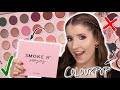 COLOURPOP SMOKE N ROSES PALETTE 🌹 SWATCHES, COMPARISONS + 2 LOOKS!
