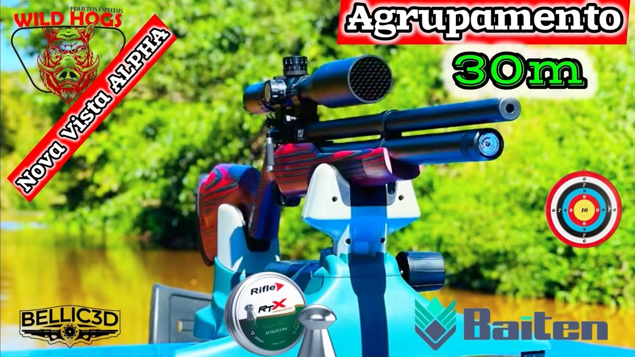 2 AGRUPAMENTO NOVA VISTA ALPHA CHUMBO RTX  HEAVY .