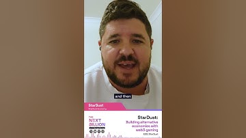 The real reason Web3.0 is a game changer - StarDust Economy - The Next Billion #28 #short