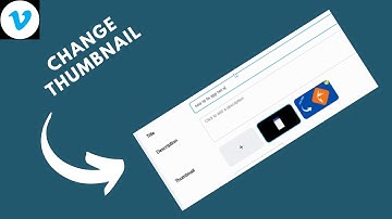 how to change thumbnail on vimeo