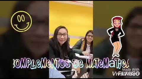 Complementos de matemática T1 || UPN