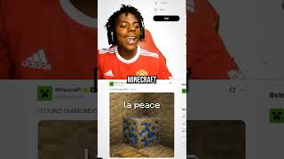 IShowSpeed Reacts To Minecraft "La Peace" Post 😭🤣