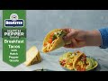 How to make breakfast tacos with beemster hatch pepper gouda