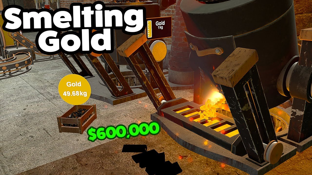 Refining Ores And Smelting Gold For 600,000 In Gmod DarkRP Life Rags
