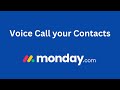 How to send Voice Call in monday.com | MoceanAPI