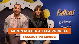 Fallout's Aaron Moten & Ella Purnell on what they would save at the end of the world