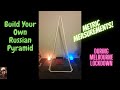 BUILD YOUR OWN RUSSIAN PYRAMID? with METRIC CONVERSIONS (During the Melbourne Lockdowns)