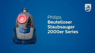 Philips beutelloser Staubsauger 2000er Serie - Intro