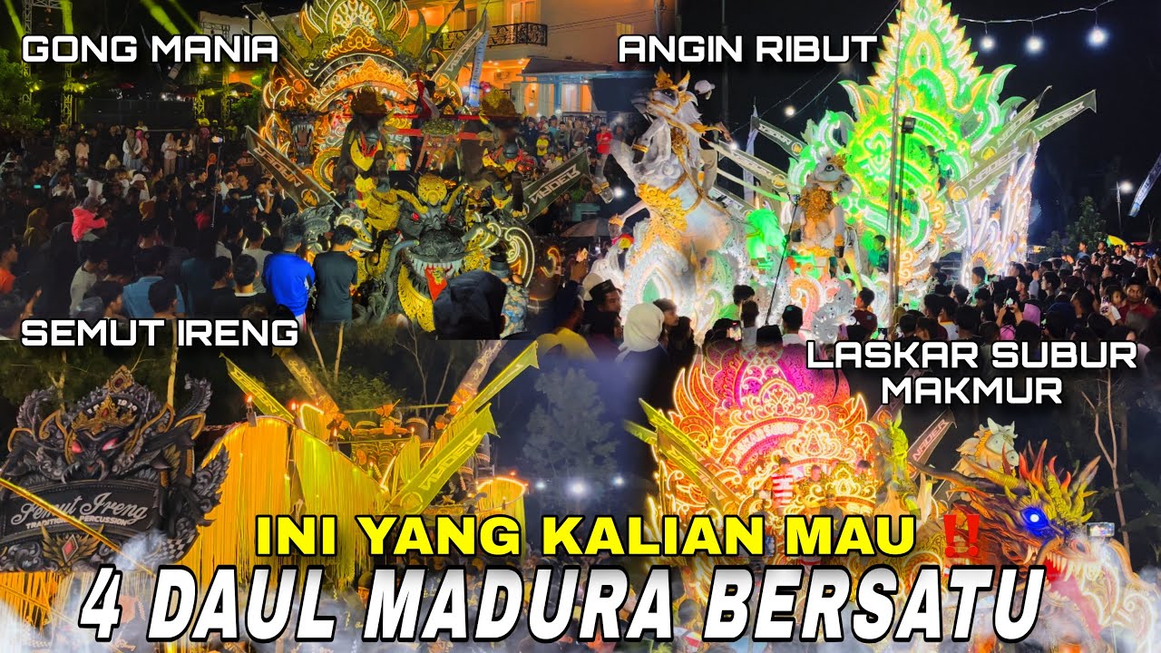 DAUL MADURA TERNAMA GUNCANG BLUMBUNGAN ‼️