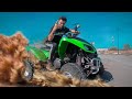 Mon nouveau quad est un monstre  kawasaki 700 kfx