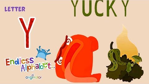 Learn Alphabet Letters with Adorable Monsters in Endless Alphabet A to Z - Letter Y, by Originator