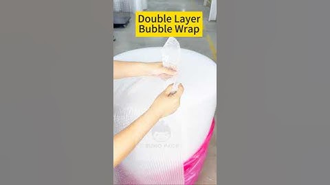 Double layer Bubble wrap ASMR by SumoPack #微商 #diy #bubblewrap