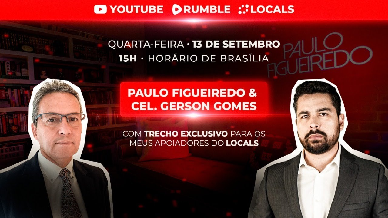 Cel. Gerson Gomes & Paulo Figueiredo 2 – AO VIVO dos Studios do Locals em Miami