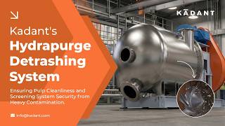 Kadant Detrashing System | Hydrapulper DR, HydraPurge™, Trashwell, Ragger & Washing Drum