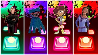 Hotel Transylvania vs Poppy playtime chapter3 vs Amphibia vs Asha🎶Who Will Win👑