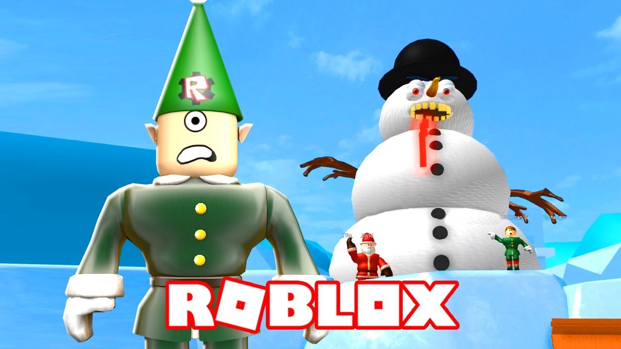 Escape Evil Santa S Workshop In Roblox Microguardian Youtube - escape the evil santa new roblox