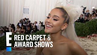 Ariana Grande Wears Michelangelo Painting to 2018 Met Gala | E! Red Carpet \& Award Shows