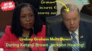 Graham Storms Out Of Supreme Court Confirmation Hearing