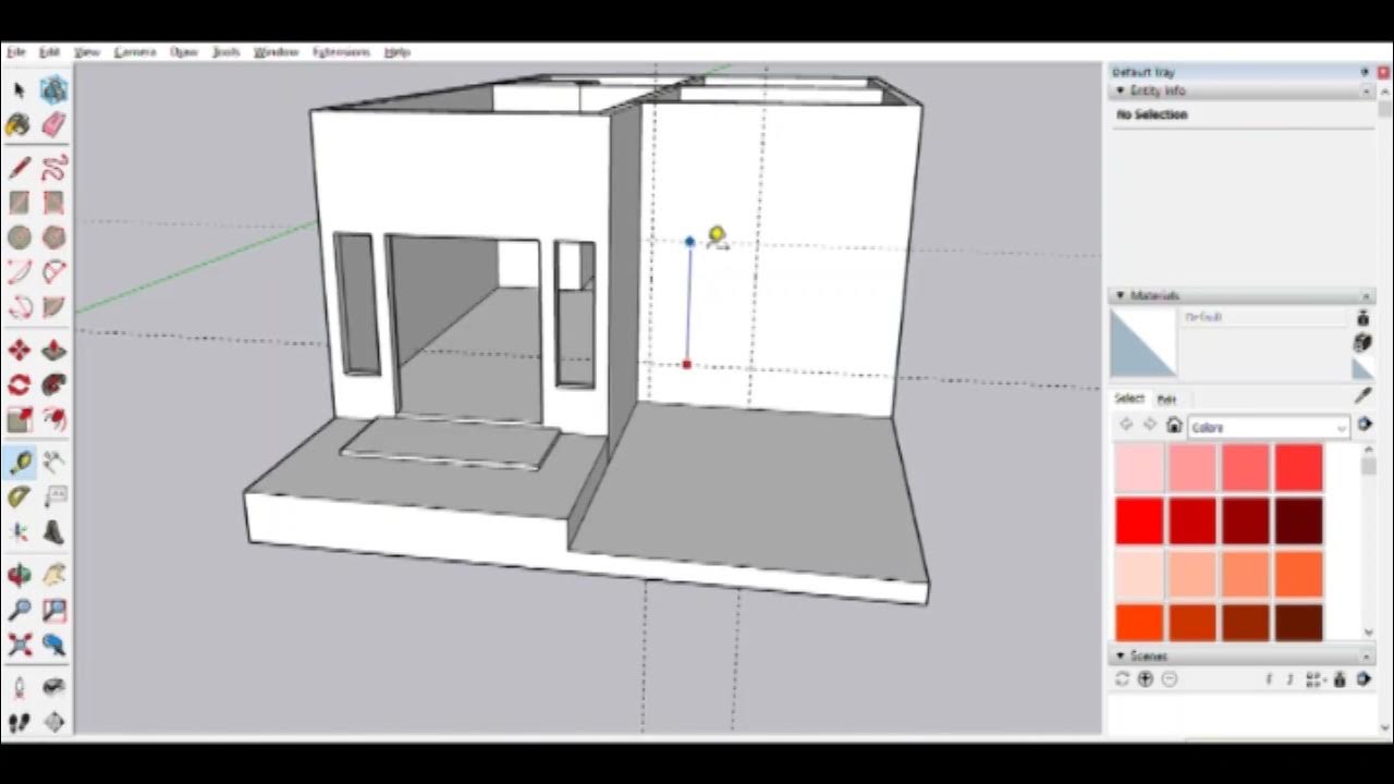 🔴 TUTORIAL HOW TO MAKE 3D HOME DESIGN FOR SIMPLE DESIGN 6X8 M IN