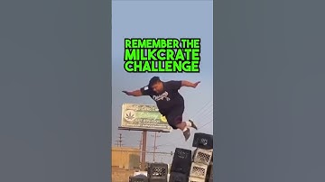 We miss watching people hurt themselves on milk crates.#milkcratechallenge #fails #viral #challenge