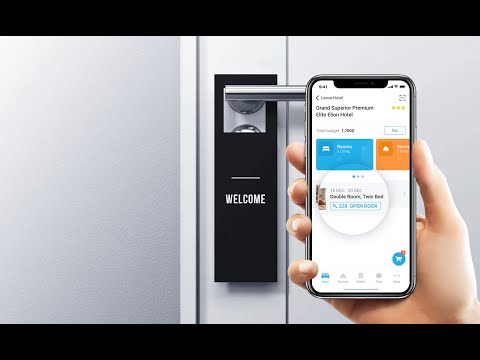Contactless room opening with HotelFriend Concierge App and Salto KS
