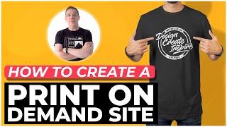 Create A Print On Demand Tshirt Business Website | All FREE Tools