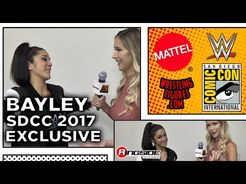 BAYLEY - Mattel WWE Interview at SDCC 2017!