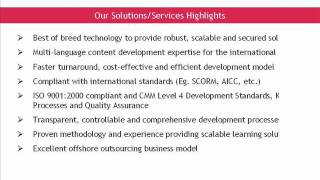 Elearning Software Solutions Elearning Software Solutions