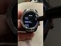 How to view parameters and software version in Mobvoi TicWatch smartwatch