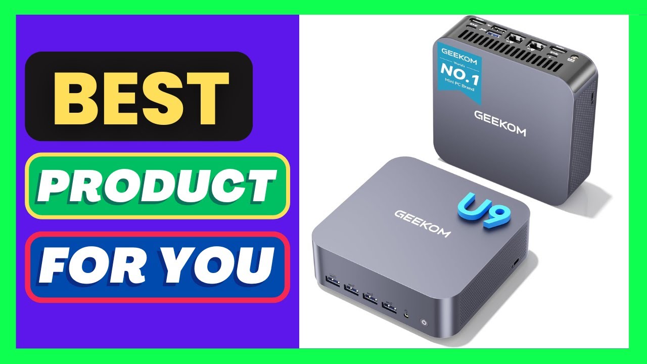 GEEKOM GT1 Mega AI Mini PC with 14th Gen Intel Ultra 9 185H