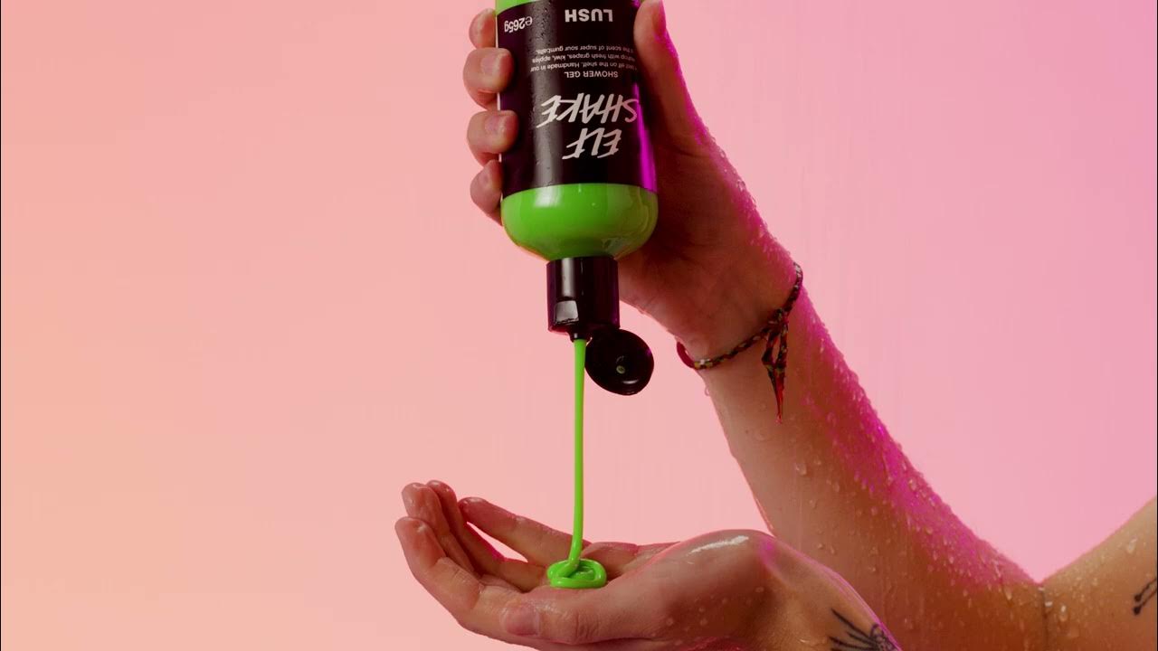 LUSH Shower Gel Elf Shake ( Christmas Exclusive ) YouTube