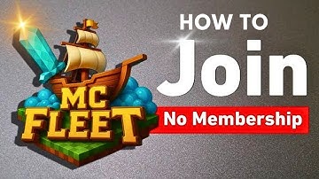 How to join @GamerFleet mc server without membership 😯