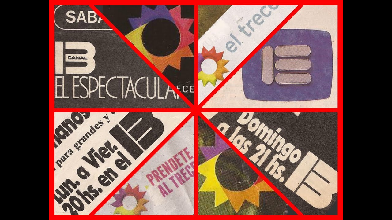 Historia Gráfica Canal 13 - El Trece