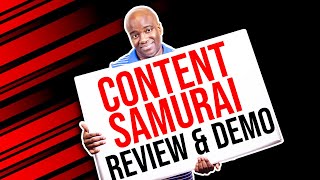 Content Samurai Review 2020 and Demo