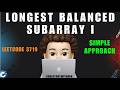 Longest Balanced Subarray I | Simple Explanation | Leetcode 3719 | codestorywithMIK