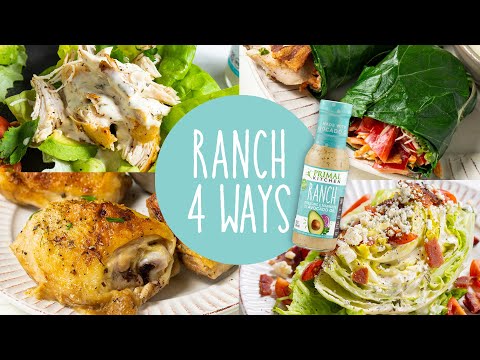 Ranch 4 Ways | Quick and Easy Recipes Using Ranch