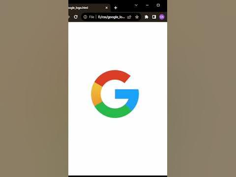 How to make Google logo | html and css | #programming #shorts - YouTube
